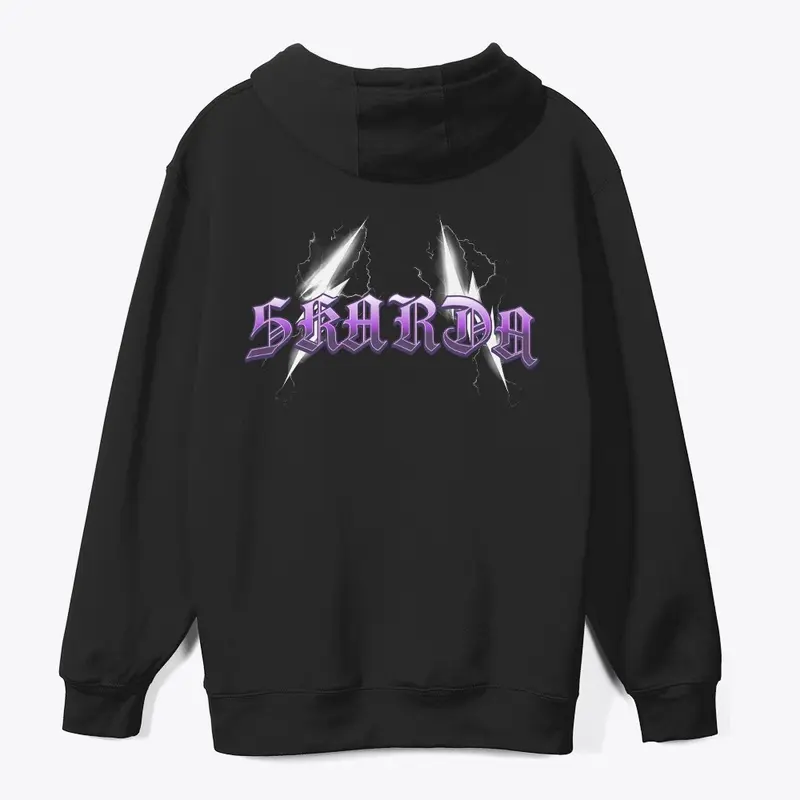 SKARDA Lightning Purple Hoodie